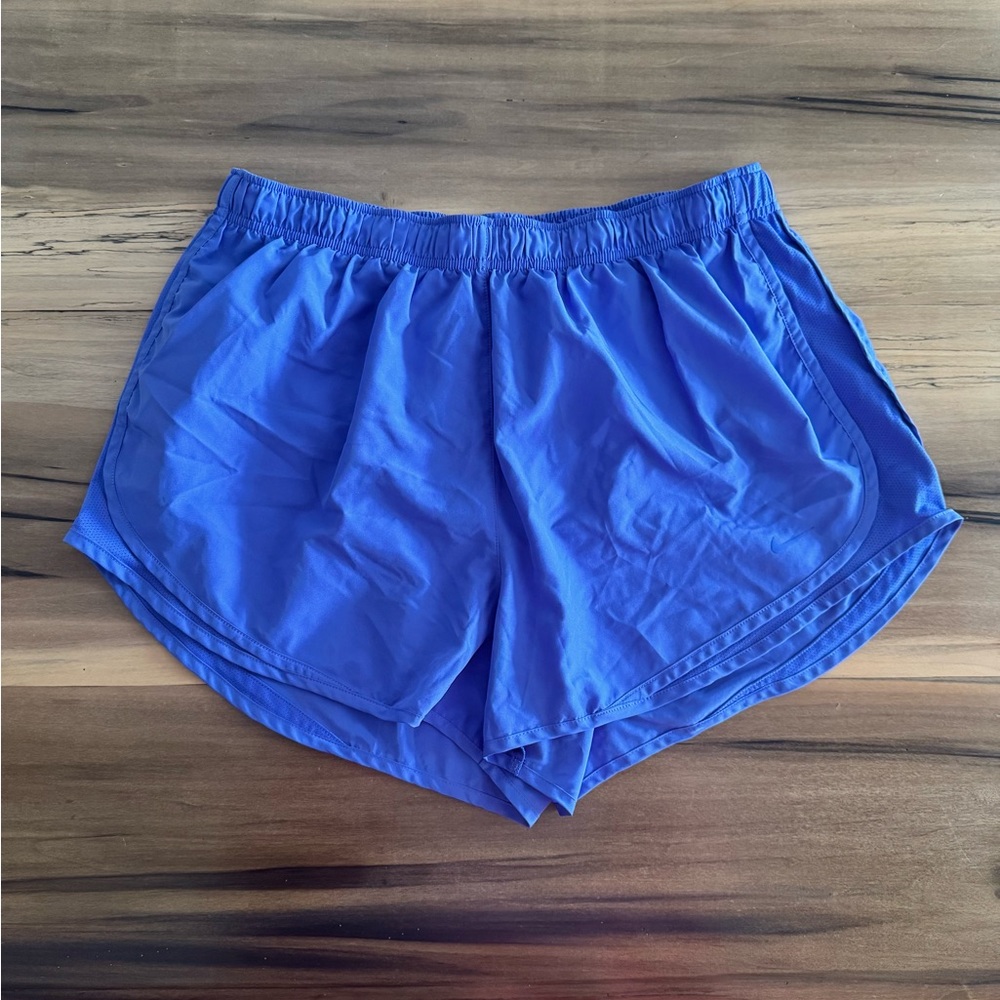 Nike Women's Plus Periwinkle Athletic Shorts 1X